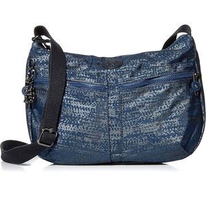 Kipling Live Light Izellah Crossbody Bag In "Blue Eclipse" Like New
